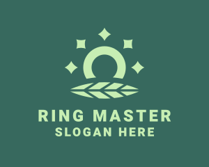 Leaf Shiny Ring logo