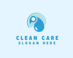 Hygiene Cleaning Water Droplet logo