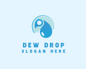 Hygiene Cleaning Water Droplet logo