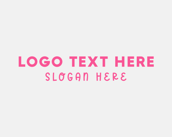 Feminine logo example 1