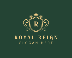 Royal Shield Boutique logo design