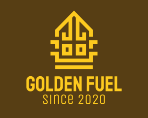 Golden Temple House logo design