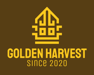 Golden Temple House logo design