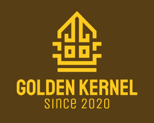 Golden Temple House logo design