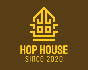 Golden Temple House logo design