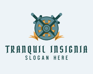 Medieval Armor Insignia  logo design