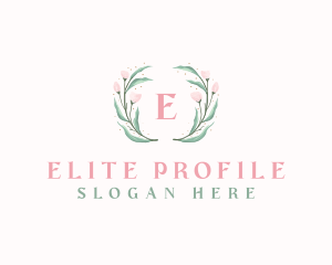 Elegant Watercolor Flower Logo