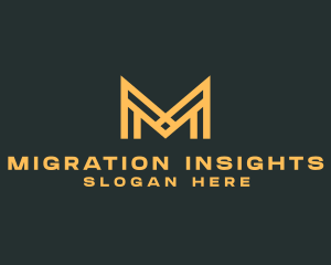 Generic Business Letter M logo