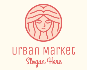 Pink Woman Circle logo