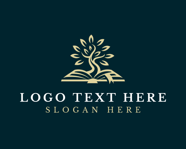 Book logo example 2