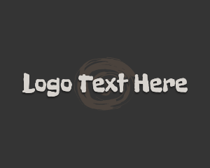 Cave - Stone Age Wordmark logo design