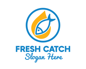 Water Fish Seafood logo