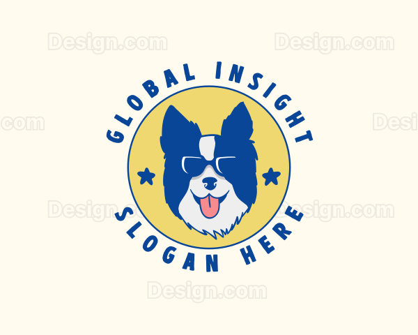 Fashion Shades Dog Logo
