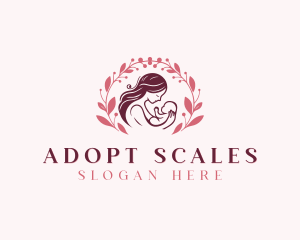 Mother Baby Child Care logo design