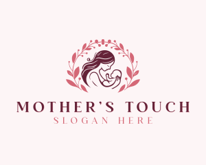 Mother Baby Child Care logo design