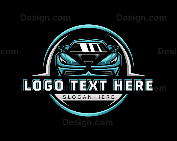 Automotive Race Garage Logo