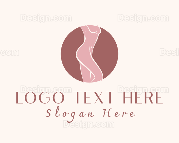 Feminine Woman Body Logo