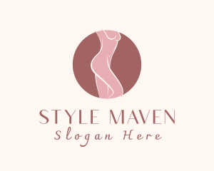 Feminine Woman Body logo design