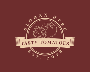 Fresh Tomato Produce logo design