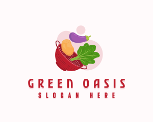 Vegetable Kitchen Cook logo design