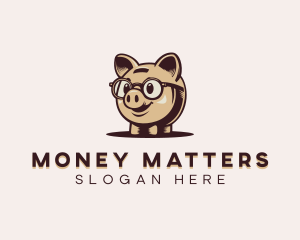 Pig Money Savings logo design