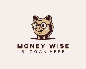 Pig Money Savings logo design