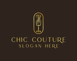 Elegant Couture Mannequin logo design