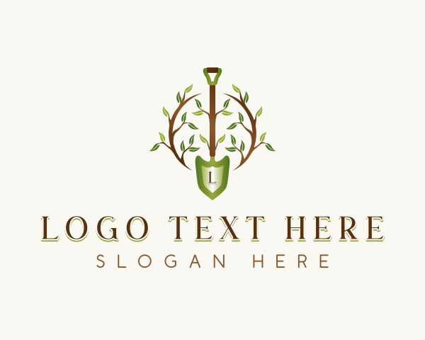 Plant Shovel Landscaping logo