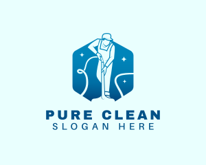 Cleaning Janitorial Sanitation logo