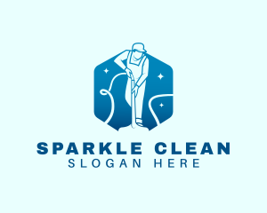 Cleaning Janitorial Sanitation logo