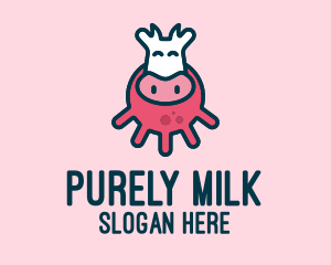 Cow Udder Milk  logo