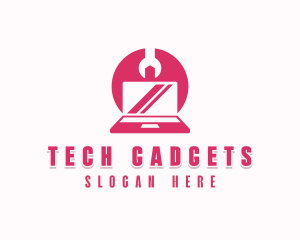 Laptop Gadget Repair logo design