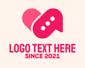 Pink Dating Chat Application logo