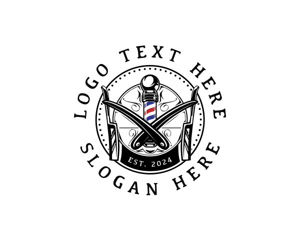 Barber logo example 3