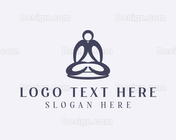 Zen Meditation Yoga Logo