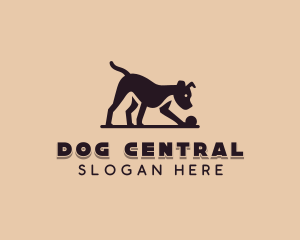 Doberman Dog Training logo design