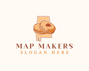 Alabama Yellowhammer Cookie logo design