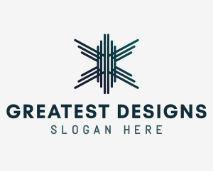 Modern Drone Company logo design