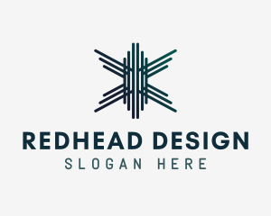 Modern Drone Company logo design