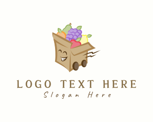 Fruit Market Delivery  Logo