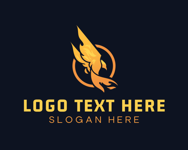 Warm logo example 4