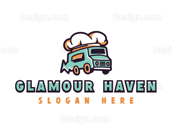 Chef Food Truck Logo