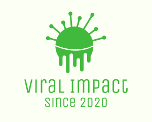 Green Dripping Virus logo