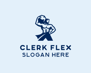 Rock Training Fitness logo design