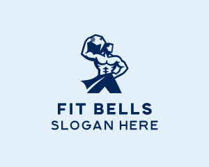 Rock Training Fitness logo design