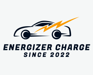 Thunderbolt Race Car logo design