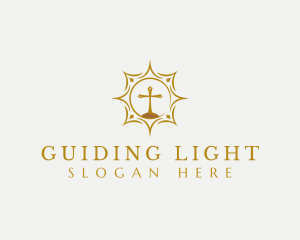 Christian Cross Ministry logo design