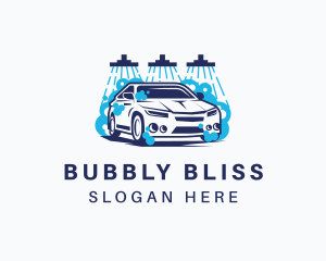 Car Wash Shower logo design