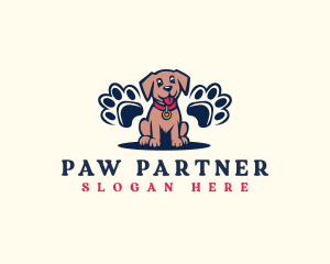 Canine Paw Pet logo design