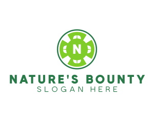 Nature Clover Leaf logo design